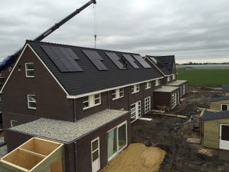 Twee op drie nieuwbouwwoningen voorzien van zonnepanelen